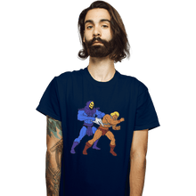 Load image into Gallery viewer, Shirts T-Shirts, Unisex / Small / Navy Atomic Wedgie

