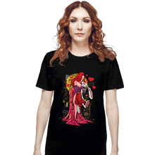 Load image into Gallery viewer, Daily_Deal_Shirts T-Shirts, Unisex / Small / Black Animated Kiss
