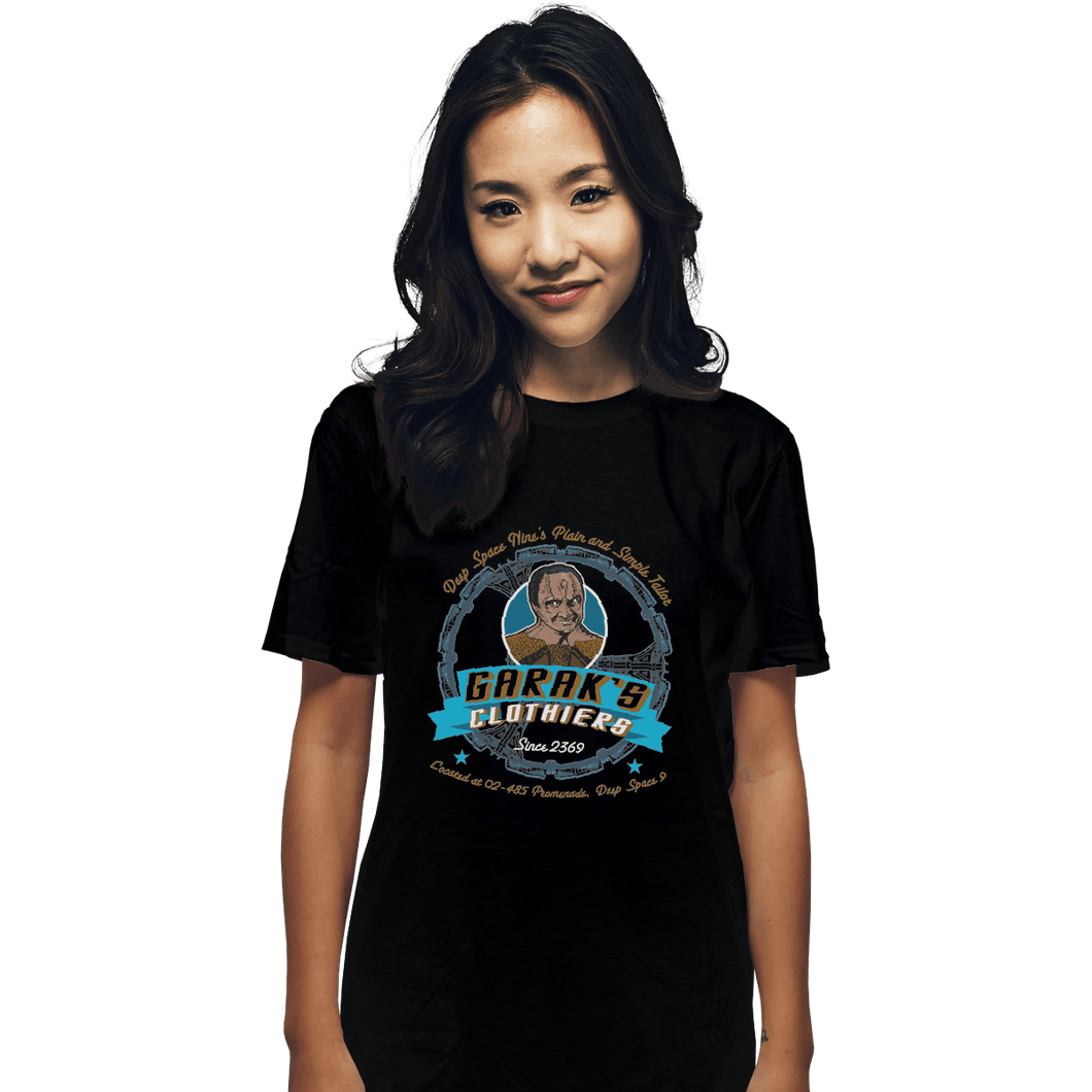 Shirts T-Shirts, Unisex / Small / Black Garak's Clothiers