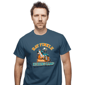 Secret_Shirts T-Shirts, Unisex / Small / Indigo Blue Finkle's Kicking Camp