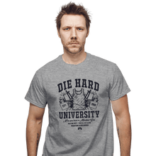 Load image into Gallery viewer, Daily_Deal_Shirts T-Shirts, Unisex / Small / Sports Grey Die Hard University
