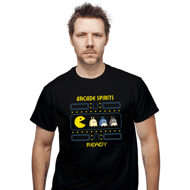 Shirts T-Shirts, Unisex / Small / Black Natural Arcade Spirits