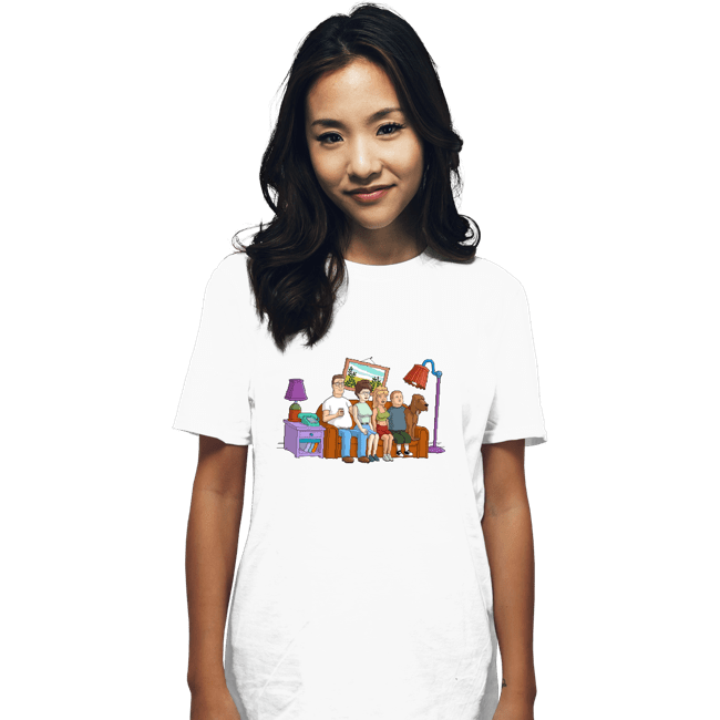 Secret_Shirts T-Shirts, Unisex / Small / White King Of The Hill Couch