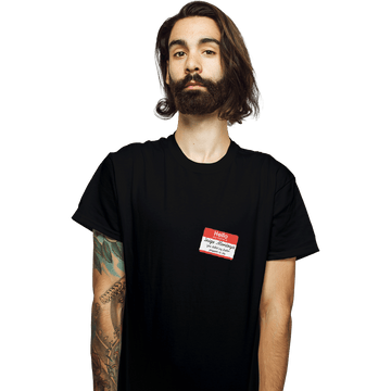 Shirts T-Shirts, Unisex / Small / Black Hello My Name Is Inigo Montoya