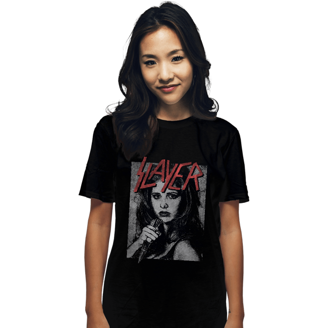 Shirts T-Shirts, Unisex / Small / Black Buffy x Slayer