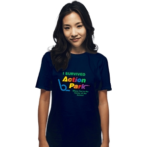 Secret_Shirts T-Shirts, Unisex / Small / Navy Action Park Survivor