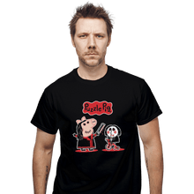 Load image into Gallery viewer, Shirts T-Shirts, Unisex / Small / Black Puzzle Pig

