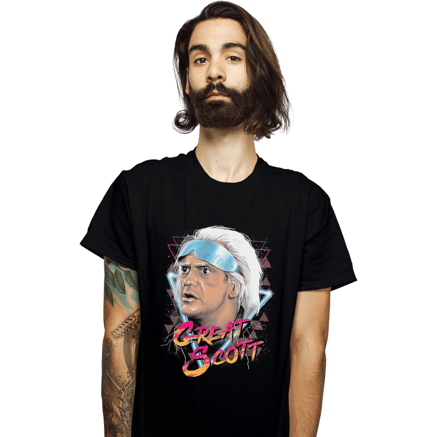 Shirts T-Shirts, Unisex / Small / Black Great Scott