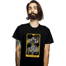 Load image into Gallery viewer, Secret_Shirts T-Shirts, Unisex / Small / Black The Lovers Tarot
