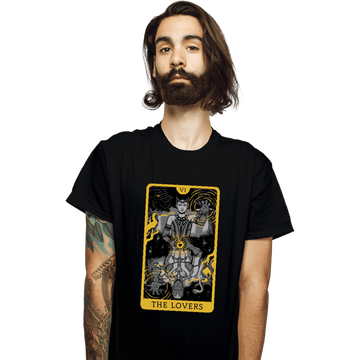 Secret_Shirts T-Shirts, Unisex / Small / Black The Lovers Tarot