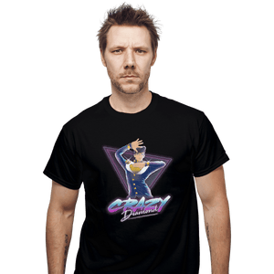 Shirts T-Shirts, Unisex / Small / Black Crazy Diamond - Josuke