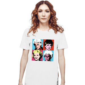 Secret_Shirts T-Shirts, Unisex / Small / White Warhol Golden Girls