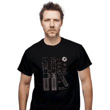 Load image into Gallery viewer, Daily_Deal_Shirts T-Shirts, Unisex / Small / Black Darkside Schematics
