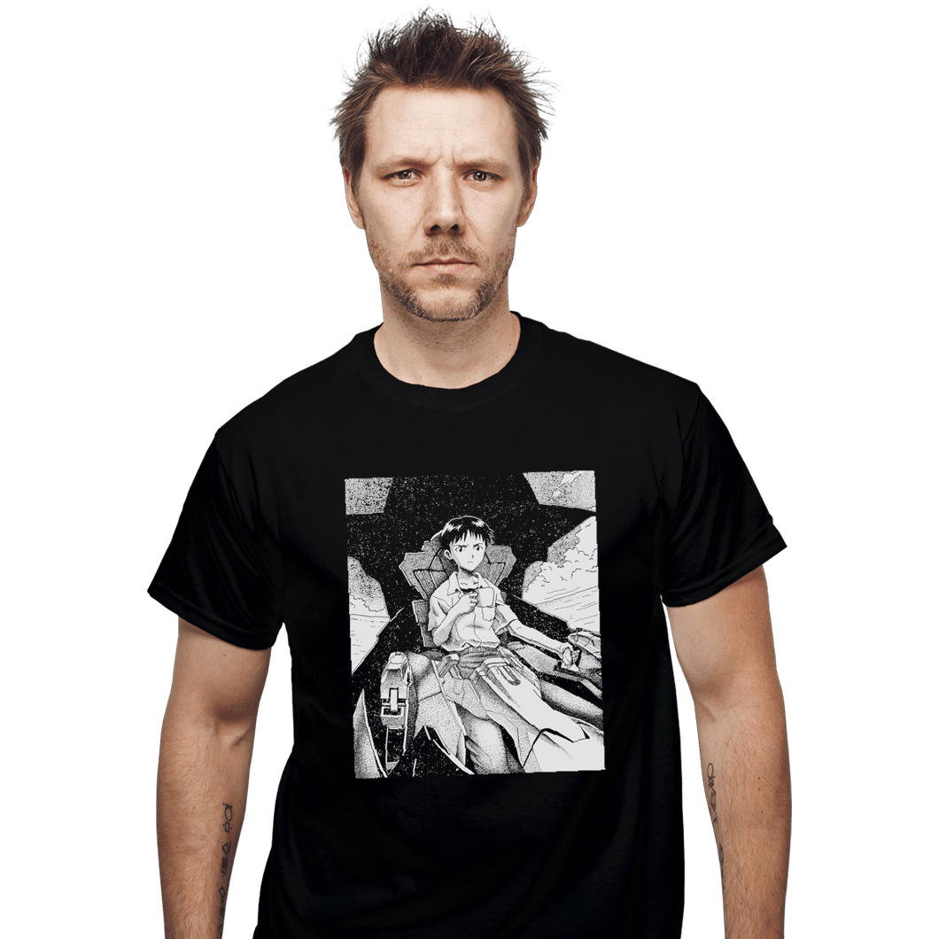 Shirts T-Shirts, Unisex / Small / Black Neon Genesis Evangelion