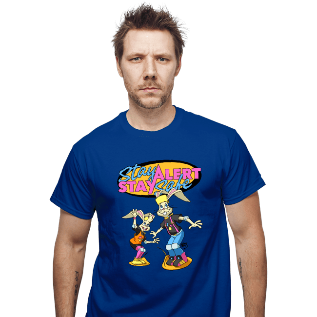 Secret_Shirts T-Shirts, Unisex / Small / Royal Blue Stay Safe