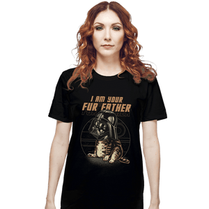 Daily_Deal_Shirts T-Shirts, Unisex / Small / Black Vader Cat