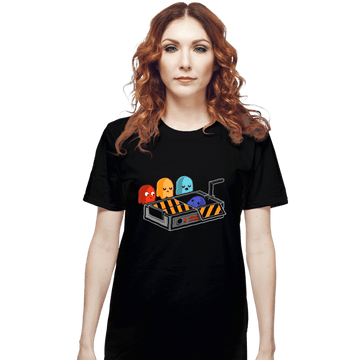 Shirts T-Shirts, Unisex / Small / Black Ghost Busted