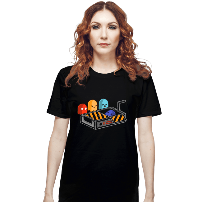 Shirts T-Shirts, Unisex / Small / Black Ghost Busted