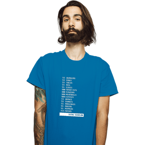 Secret_Shirts T-Shirts, Unisex / Small / Sapphire 55 Burgers