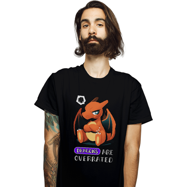 Shirts T-Shirts, Unisex / Small / Black Dragon Type