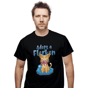 Shirts T-Shirts, Unisex / Small / Black Adopt A Flerken