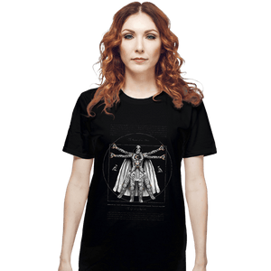 Daily_Deal_Shirts T-Shirts, Unisex / Small / Black Vitruvian Moon Knight