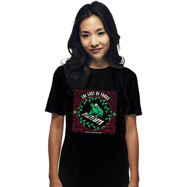 Secret_Shirts T-Shirts, Unisex / Small / Black The Last Of Frogs