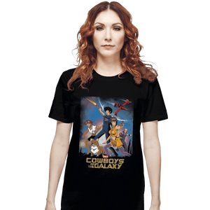 Shirts T-Shirts, Unisex / Small / Black Space Cowboys Of The Galaxy