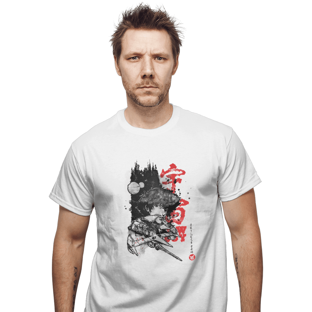 Shirts T-Shirts, Unisex / Small / White Western Bebop