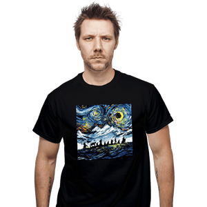Shirts T-Shirts, Unisex / Small / Black Van Gogh Never Met The Fellowship