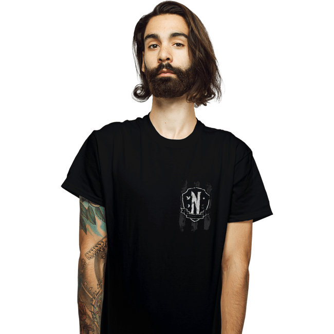 Daily_Deal_Shirts T-Shirts, Unisex / Small / Black Nevermore Pocket Print