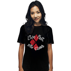 Secret_Shirts T-Shirts, Unisex / Small / Black Die Clown