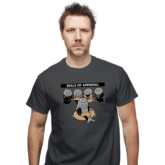 Secret_Shirts T-Shirts, Unisex / Small / Charcoal Seals Of Approval