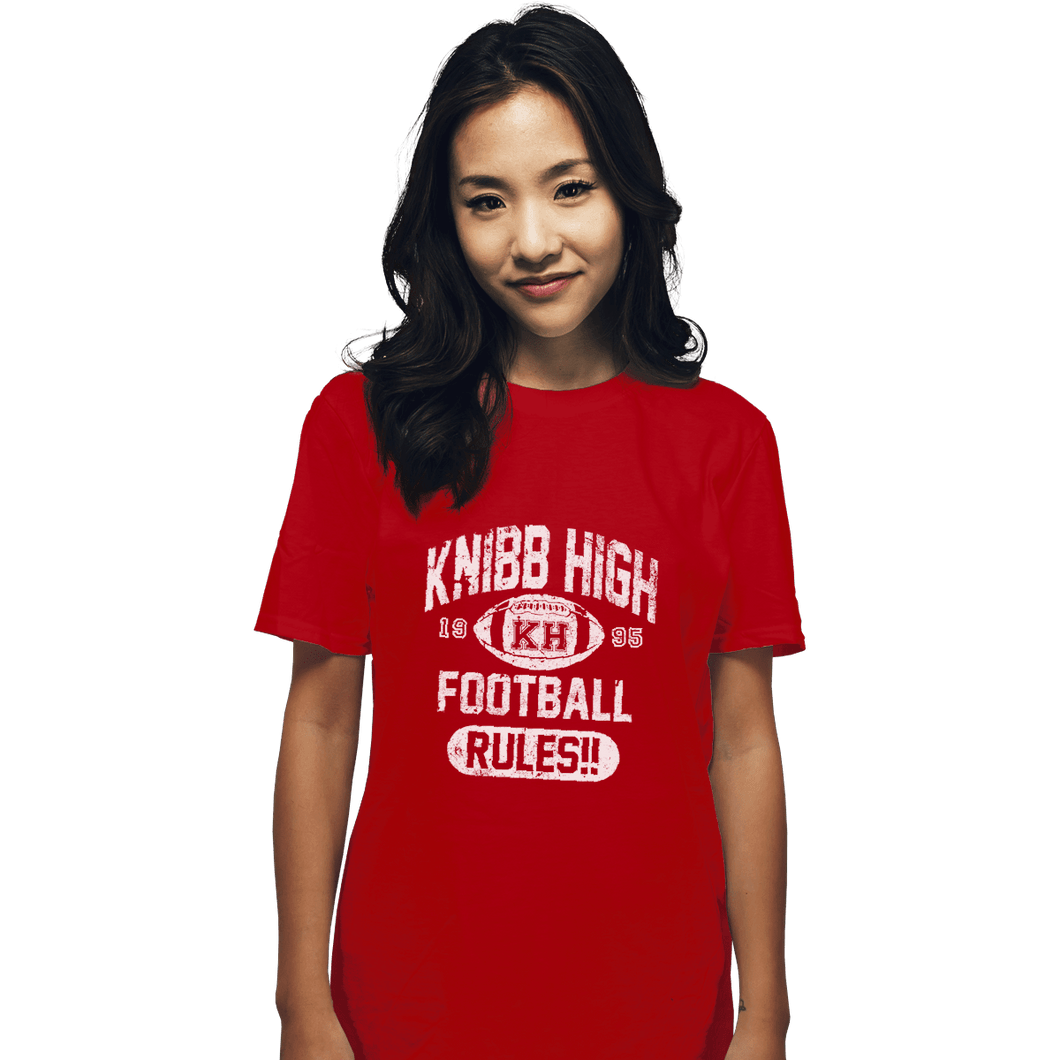 Shirts T-Shirts, Unisex / Small / Red Knibb High Football Rules