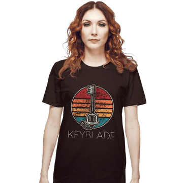 Shirts T-Shirts, Unisex / Small / Dark Chocolate Vintage Keyblade