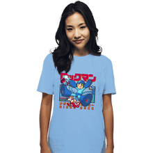 Load image into Gallery viewer, Daily_Deal_Shirts T-Shirts, Unisex / Small / Powder Blue Mega Nostalgia
