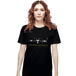 Daily_Deal_Shirts T-Shirts, Unisex / Small / Black Galactic Equation