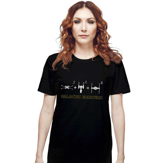 Daily_Deal_Shirts T-Shirts, Unisex / Small / Black Galactic Equation