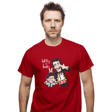 Load image into Gallery viewer, Shirts T-Shirts, Unisex / Small / Red Larry And Balki
