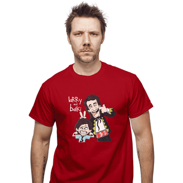 Shirts T-Shirts, Unisex / Small / Red Larry And Balki