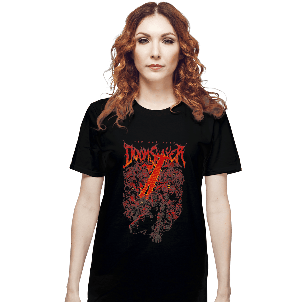 Shirts T-Shirts, Unisex / Small / Black Doomslayer