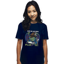 Load image into Gallery viewer, Shirts T-Shirts, Unisex / Small / Navy RPG Life
