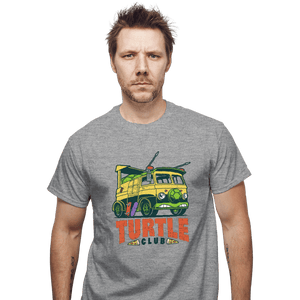Shirts T-Shirts, Unisex / Small / Sports Grey Turtle Club