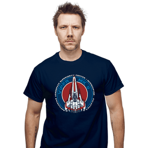 Daily_Deal_Shirts T-Shirts, Unisex / Small / Navy Battlestar MKII