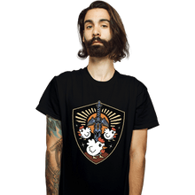 Load image into Gallery viewer, Shirts T-Shirts, Unisex / Small / Black Cuccos Crest
