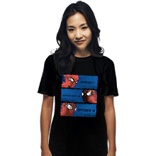 Load image into Gallery viewer, Daily_Deal_Shirts T-Shirts, Unisex / Small / Black Spiders

