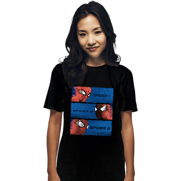 Daily_Deal_Shirts T-Shirts, Unisex / Small / Black Spiders