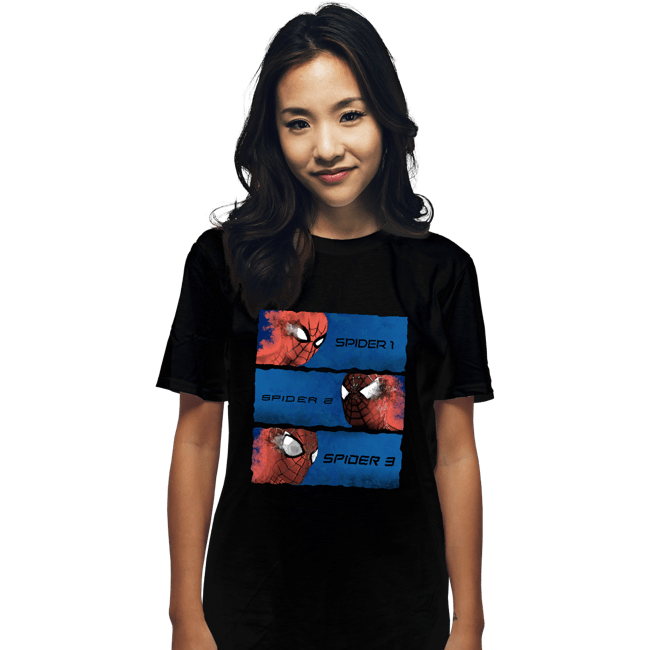 Daily_Deal_Shirts T-Shirts, Unisex / Small / Black Spiders