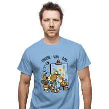Load image into Gallery viewer, Daily_Deal_Shirts T-Shirts, Unisex / Small / Powder Blue Vincent Van Dog

