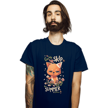 Load image into Gallery viewer, Daily_Deal_Shirts T-Shirts, Unisex / Small / Navy Can We Skip To Summer Please
